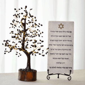 מארז אנא בכח ועץ טורמלין שחור